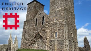 RECULVER Towers and Roman Fort  English Heritage [upl. by Gothart]