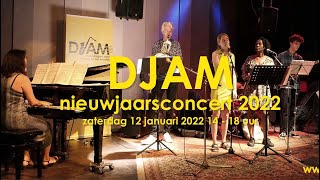 DJAM Nieuwjaarsconcert 2022  livestream [upl. by Enivid]