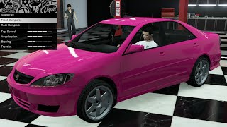 GTA 5  DLC Vehicle Customization  Karin Asterope GZ Toyota Camry XV30 [upl. by Thurber]