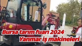 Bursa tarım fuarı 2024 yanmar ve sumitomo inceleme farming agriculture shortsvideo shorts [upl. by Logan]