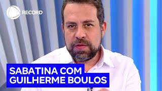 Assista à íntegra da entrevista com Guilherme Boulos candidato do PSOL à Prefeitura de SP [upl. by Raimund]