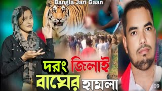 দরং জেলাই বাঘের হামলা Darrang jilai Bager Hamla singer Musfika rafikul Bangla Jari Gaan kobita [upl. by Sldney355]