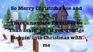 Step Into Christmas Lyrics [upl. by Yarehs]