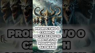 😱😈 Proroctwo o czasach ostatecznych 😱 Bestia z 10 rogami i 7 głowami czasyostateczne biblia bóg [upl. by Htidra892]