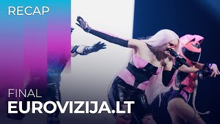 EurovizijaLT 2024 Lithuania  Final  RECAP [upl. by Nerag]