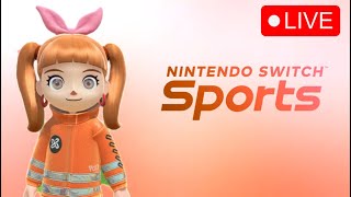 MARI OLAHRAGA PAGI BERSAMA CICI BERAMBUT PIRANG COMEL Nintendo Switch Sports LIVE [upl. by Ansell]