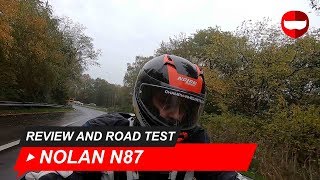 Nolan N87 Review and Road Test  ChampionHelmetscom [upl. by Gibun210]