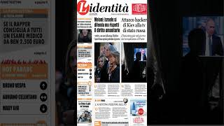 Prime Pagine Quotidiani di Oggi  martedì 08 ottobre 2024 banca debito video [upl. by Neerol]