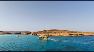 Malta 1 Comino Blue Lagoon Exploring Full Island By Walking Around Must See Places In Malta [upl. by Aisemaj149]