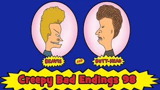 Creepy Bad Endings Beavis And Butthead [upl. by Astiram379]