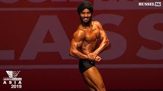 Musclemania Asia 2019 Classic  Karaj Singh India [upl. by Anthea]