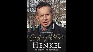 In Memory of Geoffrey Henkel [upl. by Peti]