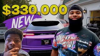 ZAKKAI REACTS TO FANUMS NEW 330000 LAMBORGHINI URUS [upl. by Malaspina]