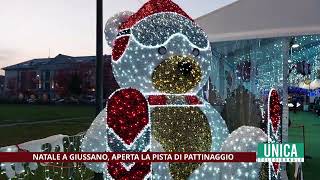 Natale a Giussano aperta la pista di pattinaggio [upl. by Ijnek]