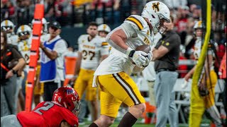 TREYTON WELCH HIGHLIGHTS Wyoming vs UNLV 2023 [upl. by Rockafellow]