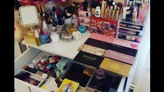 My MakeUp Collection Colectia mea de machiaj 2017 ❤💗💞❣💄💐 [upl. by Notyap]