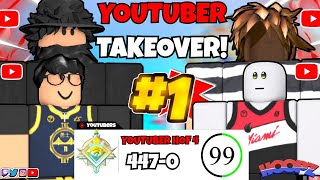 Youtuber Takeover In Hoopz 🏀🌟😱 Roblox Hoopz FT Shaific brianonnothing [upl. by Kahler]