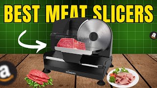 5 Best Meat Slicers 2024 [upl. by Naelcm]