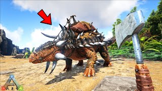 I Tamed a Level 100 Ankylosaurus  ARK Survival Evolved  Part 22 [upl. by Kepner]