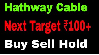 Hathway Cable amp Datacom Share Latest News  Hathway Cable Share Analysis  Next Target [upl. by Sussna]