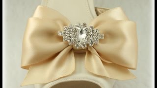 DIY Ribbon Hair Bow Tutorial Bow 8 [upl. by Neddie426]