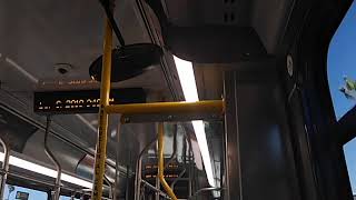 Riding Metro Bus Route 232 from Pacific Coast  El Segundo to LAX Transit Center [upl. by Euqirat]