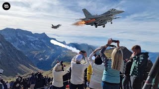 US F16 Pilot Performs Crazy Takeoff Stunt At Full Speed [upl. by Oicram]