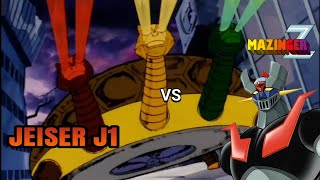 MAZINGER Z vs JEISER J1 PARTE 2°  TENSIONEL MAZINGER Z EN ESTADO LIMITE [upl. by Millicent49]