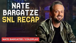 Nate Bargatze  Coldplay SNL Hot Take Show  S50 E2 [upl. by Laersi]