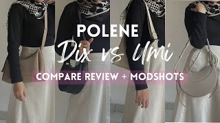 Polene Dix vs Umi Review What Fits amp Modshots Indonesian [upl. by Jorge]