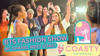 BTS Chanel West Coast LIVE at Coasty Swim Fashion Show Extravaganza 👙 [upl. by Rori]