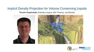 SCA2020 video abstract Implicit Density Projection for Volume Conserving Liquids [upl. by Ynaffet]