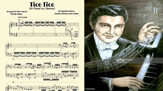 Tico Tico Liberace Piano Transcription [upl. by Evoy559]