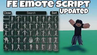 FE Updated Free Emote Script OP  New Emote Added   Roblox Script [upl. by Atkinson800]