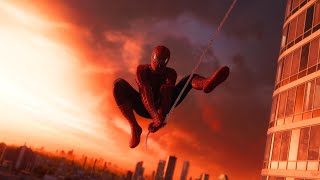 Nearly 3 Minutes of Cinematic Swinging  SpiderMan 2 [upl. by Marba]