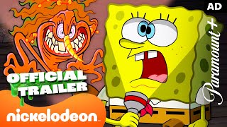 SpongeBob Reunion Goes Wrong 😱  Kreepaway Kamp Official Trailer  Nickelodeon [upl. by Isherwood766]