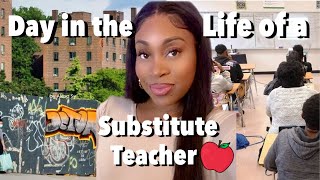 I worked at the quotWORSTquot high school in the city Day in the life of a sub teacher [upl. by Houston]