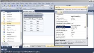 01  Mostrar datos en un GridView simple  aspnet [upl. by Ailadgim]