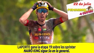 ⭕🚴 PEDALEANDO A DIARIO 2207 2022  Análisis etapa 19 TOUR DE FRANCIA 2022 en vivo tdf2022 [upl. by Rez]