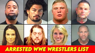 WWE Wrestlers Who Have Been Arrested [upl. by Etnoved]