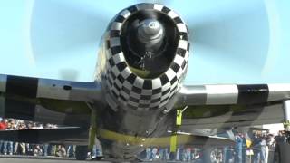 Six 6 Restored Republic P47 Thunderbolt Fighters [upl. by Sternick]