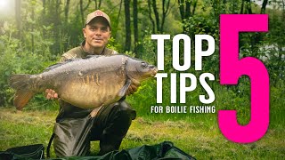 TOP 5 TIPS FOR BOILIE FISHING Carp fishing bait tips with Adam Reed Mainline Baits Carp Fishing TV [upl. by Anirahc529]