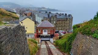 Aberystwyth Cliff Railway A Ride To The Top Of Constitution Hill In September 2021  4K [upl. by Lednew]