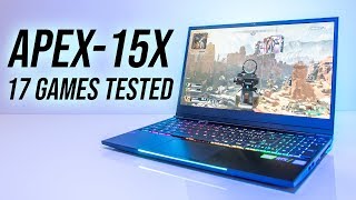 Aftershock Apex15X Gaming Benchmarks  17 Games Tested with 2070 MaxQ [upl. by Zantos184]