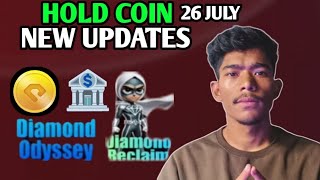 HOLD COIN NEW UPDATE DIMOND RECLAIM CODE CLAIM  WALLET CONNECT PROCESS [upl. by Bibah]