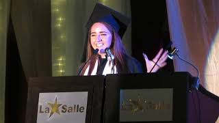 EL MEJOR DISCURSO DE GRADUACIÓN  Bachillerato 2019 [upl. by Lody]