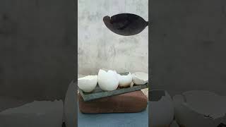 melting metal in eggshells [upl. by Arriet778]