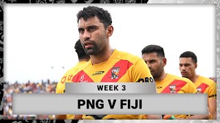 Papua New Guinea v Fiji  2023 Pacific Championships Week 3  Full Match Replay [upl. by Ahsrop220]