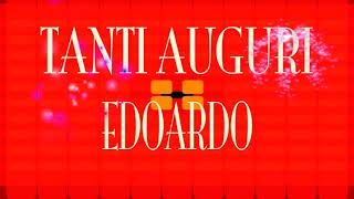 Tanti Auguri Edoardo Versione Swing  Buon compleanno  Happy Birthday Edoardo Swing Version [upl. by Ecertak932]