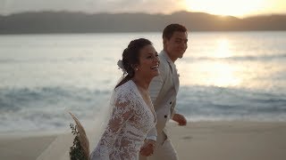 Ben Wintle and Iza Calzado  Wedding in Paradise [upl. by Orimar]